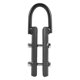 thumbnail image 2 of Heavy Duty Rope Climbing Hook for 1.5 Inch Rope - Clamp Attachment for Fitness Rig and Strength Training Equipment Accessories, 2 of 5