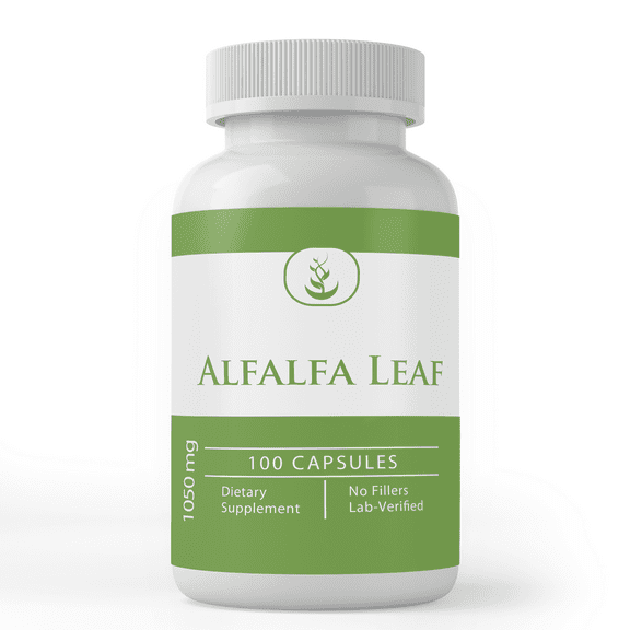 Pure Original Ingredients Alfalfa Leaf, 100 Capsules Always Pure, No Additives Or Fillers, Lab Verified