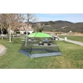 thumbnail image 2 of Caravan Canopy Sports 10' x 10' Screen House Shelter, Lime Green (33 sq ft Coverage), 2 of 3