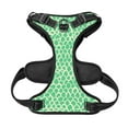 thumbnail image 2 of No Pull Dog Harness For Large Dogs Easy Walk Dog Vest Adjustable Collars Harnesses & Leashes Set Breathable Oxford Outdoor Walking Safety Reflective Strip Aquamarine Texture, 2 of 9