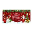 thumbnail image 2 of Honmine Christmas Garage Banner, Festive Scene Garage Door Decoration, Holiday Party Atmosphere Backdrop Cloth for Outdoor, Indoor, Seasonal Display, 2 of 6