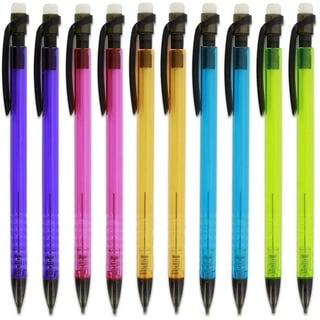 Paper Mate Profile Mechanical Pencils, 0.7 mm, HB (#2), Black Lead, Assorted Barrel Colors, 8/Pack
