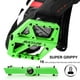 thumbnail image 3 of Pedales planos BUCKLOS MTB de nailon, 29 x 29 x 4 cm, antideslizantes, 9/16 pulgadas, 3 of 6