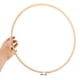 thumbnail image 4 of EeaseMX Marco circular de bambú para bordar, herramienta manual de costura tradicional china, para manualidades, punto de cruz, 36 cm, 1 unidad, 4 of 7