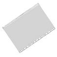 thumbnail image 2 of tredstone 10 Pieces Zipper Pouch Container Convenient PVC Documents Pouches Document Holding Bag Storage Containers for Home Office School B5, 2 of 5