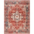 thumbnail image 2 of SAFAVIEH Charleston Zharko Floral Area Rug, Red/Ivory, 9' x 12', 2 of 10