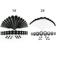 thumbnail image 3 of Ear Stretching Kit Acrylic Professional Ear Gauges Expander Set Ear Tunnel Kit, 3 of 8