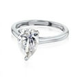 thumbnail image 3 of Kobelli 14k Gold Pauline Pear Solitaire Ring GH/VS, 3 of 4