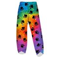 thumbnail image 5 of CLOOCL New Plus Size Pants for Women Animal Dog Paw 3D Printed Trousers Loose Oversize Female Casual Jogging Pants, 5 of 6