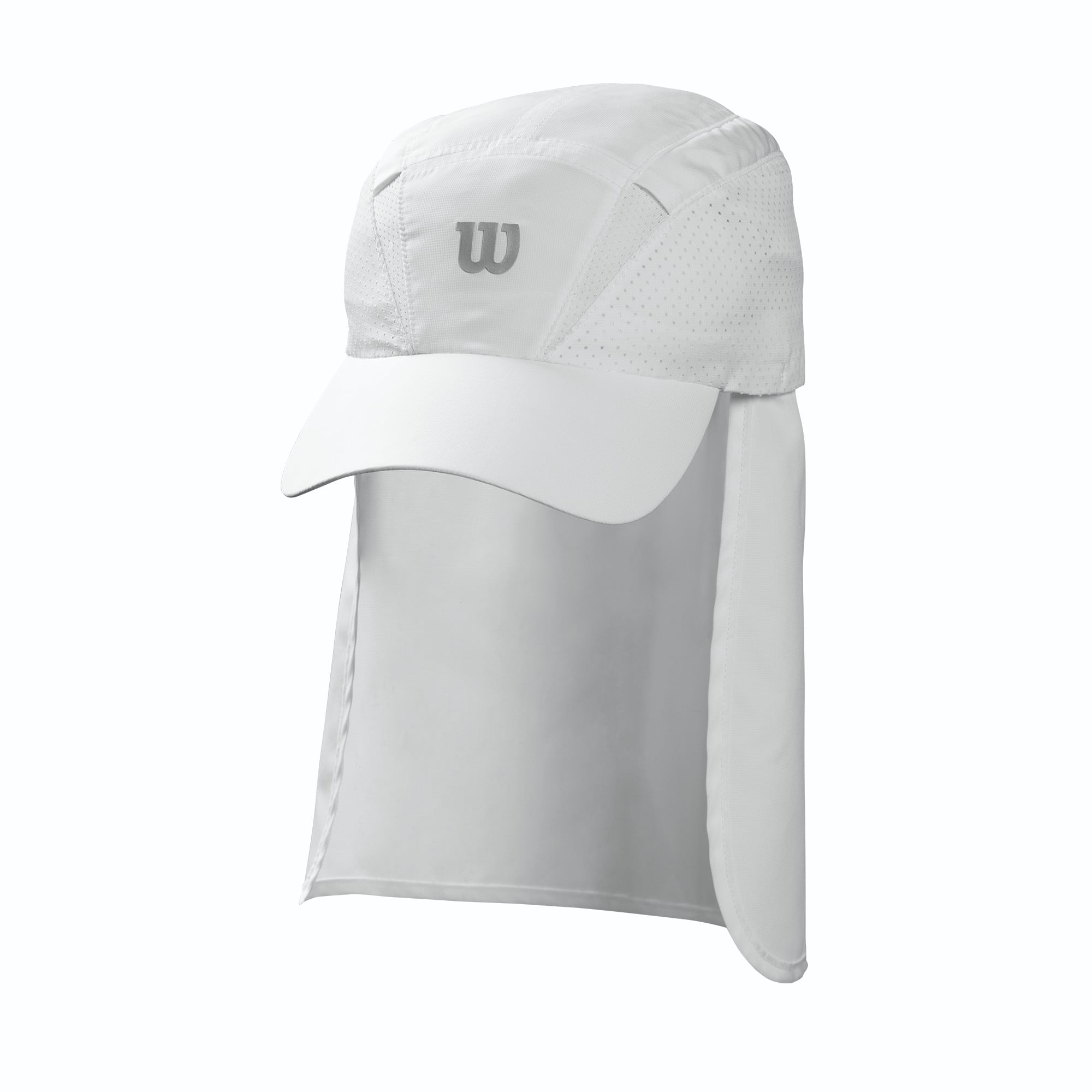 Wilson Neck CoverUp Cap, White