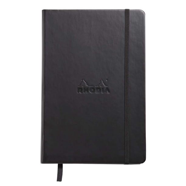 Libreta Rhodia Webnotebook A5 rayada en negro