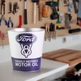 thumbnail image 2 of American Art Decor Licensed Ford V8 Small Decorative Metal Trash Can Garbage Bin Waste Basket - 11.25" x 10.5", 2 of 7