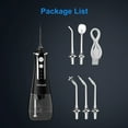 Fairywill Sonic Dental Oral Irrigator Water Flosser for Family,5