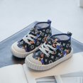 thumbnail image 1 of Disney niños dibujos animados Tang viejo pato niño niña antideslizante fondo suave zapatos deportivos casuales estudiante moda correr lona shoes28-Insole 17 cm Gao Jinjia LED, 1 of 2