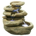 thumbnail image 1 of Hi-Line Gift Ltd Rock 5 Level with LED Lite TableTop Fountain, 1 of 2