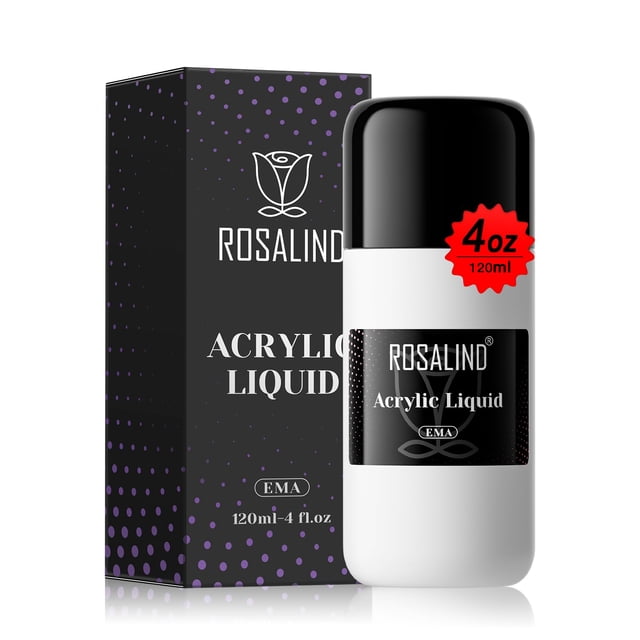 Líquido acrílico ROSALIND 120 ml Monómero para extensión de uñas