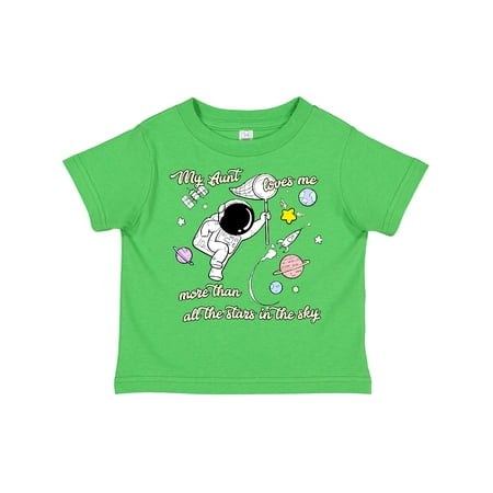 

Inktastic My Aunt Loves Me Gift Toddler Boy or Toddler Girl T-Shirt