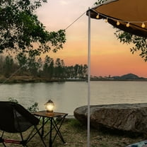 LIFKOME 2 Sets Outdoor Tool Iron Canopy Poles Tent Poles For Tarp Tent Accessory Portable Tent Pole Canopy Accessory Tarp Fabric Holding Pole