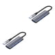 thumbnail image 1 of Methold 4 en 1 USB Hub USB2.0 USB3.0 Universal Splitter Dock Adaptador de viaje de aleación de aluminio Estación de acoplamiento para Tablet Type1 NO1, 1 of 6