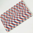 thumbnail image 6 of LACKUST 25 Pieces Disposable Paper Straws Clearance,Flexible Long Drinking Paper Straw,Colorful Paper Straws for Party,bule red white, 6 of 6