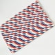 thumbnail image 5 of Pajitas desechables para decoración de fiestas, Día de la Independencia, pajitas de papel bicolor rojo y azul, 50 unidades, pajitas de bandera, pajitas de papel bicolor rojo y azul,, 5 of 7