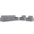 thumbnail image 2 of Modway Loft 3 Piece Living Room Set, 2 of 7