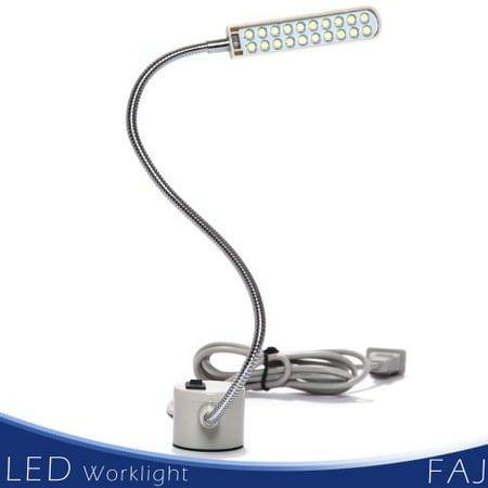 20 Daylight Led Light With Magnetic Base And 12 Inches Flexible 20 Daylight Led Light With Magnetic Base And 12 Inches Flexible Gooseneck Great For Sewing Machines Woodworking Reading Diy Projects