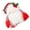 Red, variant on User Safe Rudolph Holiday Accent Festival Homes Decors Plastic Cloth