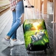 thumbnail image 3 of Happy Retirement with American Shorthair Enjoy Life Rest Time Travel Luggage Cover Cat Lover Kitten Owner Gifts Suitcase Dust Protective Decor - 02027, 3 of 5