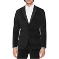 thumbnail image 1 of Calvin Klein - Chaqueta de terciopelo con dos botones para hombre, color negro, pequeÃ±o Calvin Klein dos botones, 1 of 2