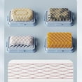 thumbnail image 3 of Plastic Soap Foaming Holder with Elastic Mesh Surface - Fast-Draining, Anti-Slip Design for Efficient Lathering, Ventilated Soap Storage Container - Pink (Single Pack), 3 of 6