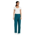 thumbnail image 2 of Self Esteem Juniors Knit Track Pants with Side Striping, 30.25" Inseam, Sizes S-XL, 2 of 6