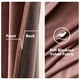 thumbnail image 3 of Cortinas MIULEE Elegantes de terciopelo rosa empolvado, 132 x 213 cm, 2 unidades, 3 of 6