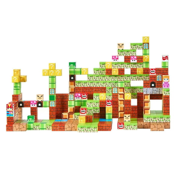 Magnetic Building Blocks 100 PCS STEM Montessori Sensory Toys Construction Stacking Cubes for Kids Ages 3  Christmas Birthday Gift