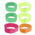 thumbnail image 1 of 6pcs Three-leg Ropes Adjustable Tie Ropes Race Bands Nylon Tie Straps for Kids Legged Race Game Mixed Colors, 1 of 4