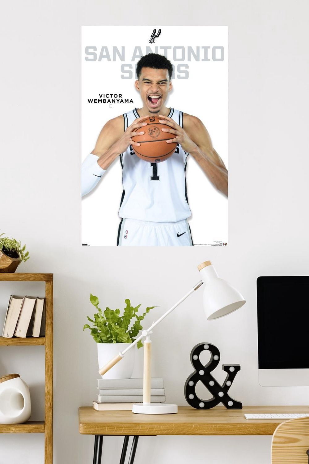 NBA San Antonio Spurs - Victor Wembanyama Feature Series 23 Wall Poster, 22.375" x 34"