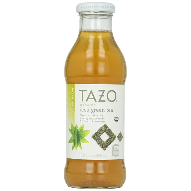 Tazo Organic Iced Green Tea, 13.8 oz