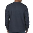 thumbnail image 2 of The American Outdoorsman Long-Sleeve Sherpa Lined Waffle Henley Shirts For Men (Indigo Heather, Large), 2 of 3