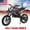 Blue, variant on Seipouy 49cc Dirt Bike for Adults & Kids,Kids Dirt Bike Mini Dirt Bikes,2-Stroke Gas Power Motocross Off-Road, Mini Pit Bike with Front Rear Disc Brakes, High-Speed Racing Motorcycle for Kid 30KM/H