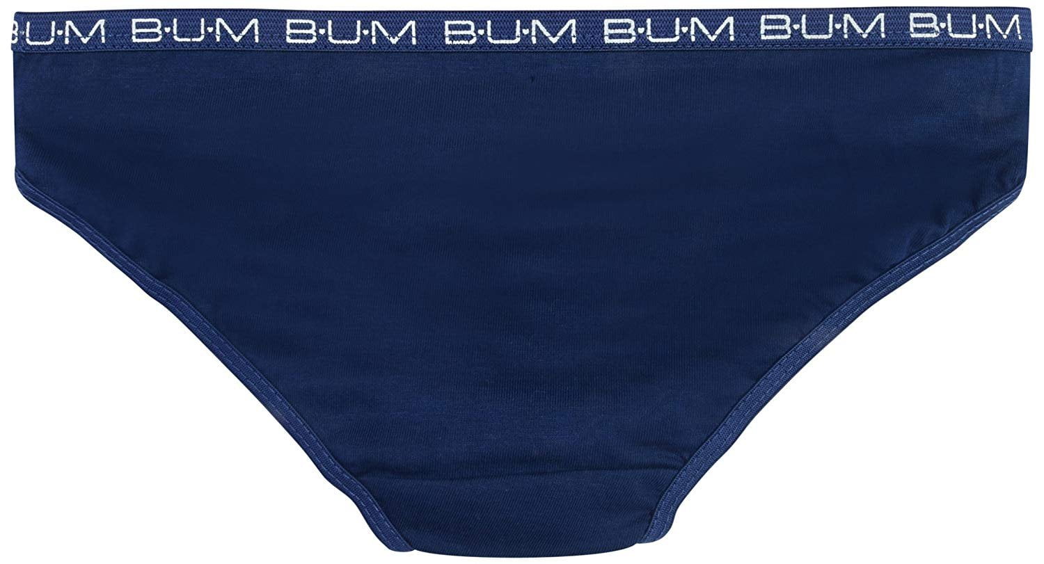 4 Pack Athletic Bike Boyshorts Panties B.U.M Medium // 7//8, Navy, Navy, Navy, Navy , Equipment Girls/’ Underwear