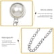 thumbnail image 4 of Clothing Collar Clip Pearl Breastpin for Women Parties Silver Zinc Alloy Clothing Ornament 1Pcs, 4 of 5
