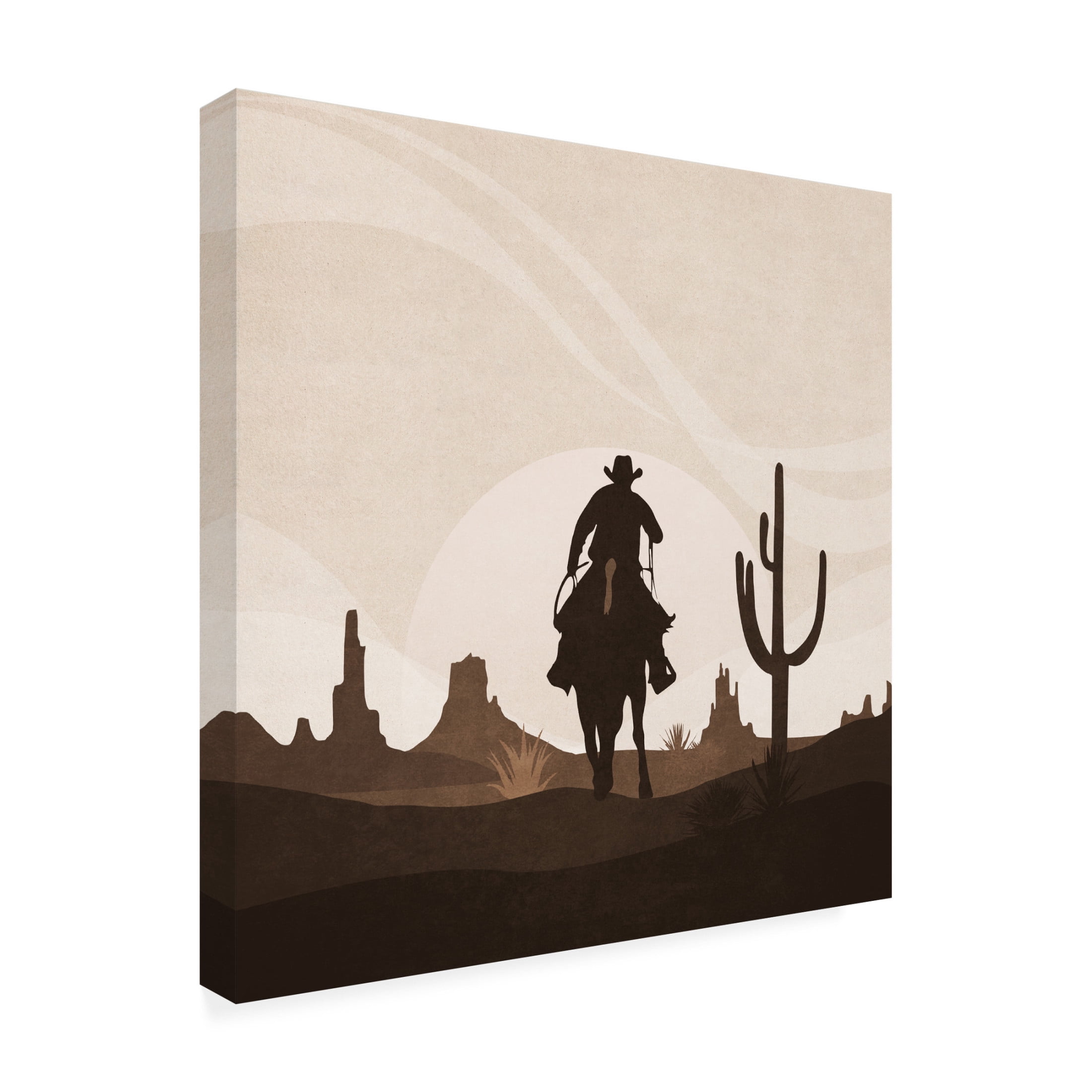 Trademark Fine Art Emel Tunaboylu Sunset Canvas Wall Art