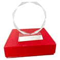 thumbnail image 2 of Crystal Glass Trophy Blank Crystal Trophy Medal Graduation Season Commemorative Ornaments Company Awards, 2 of 6
