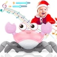 thumbnail image 1 of Cangrejo rastrero KIZJORYA de juguete para bebés con música y evitación de obstáculos, 1 of 7