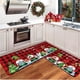 thumbnail image 1 of Juego de Tapetes Navideños para Cocina, Tapetes Navideños para Pies, Tapetes Decorativos para El Suelo, 1 of 3