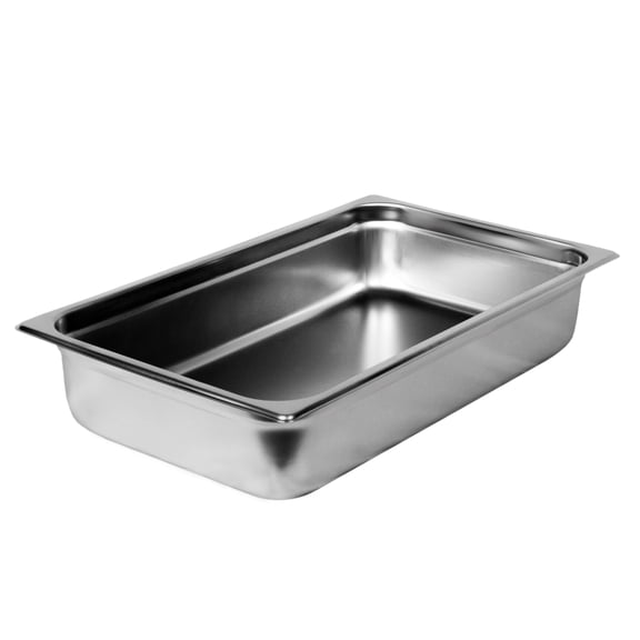 Excellante full size 4" deep 22 gauge anti jam pans, comes in each