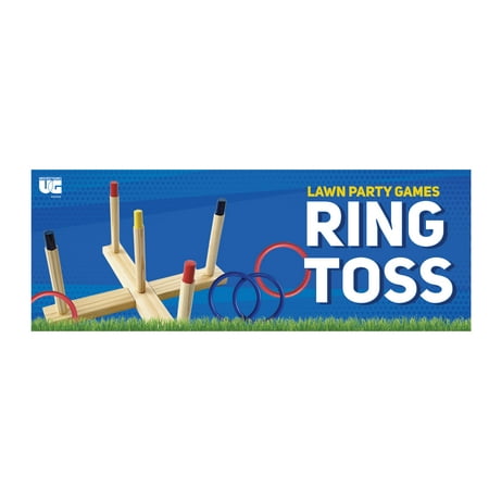 Ring Toss Outdoor Game from Front Porch Classics for 2 Players Ages 8 and Up
