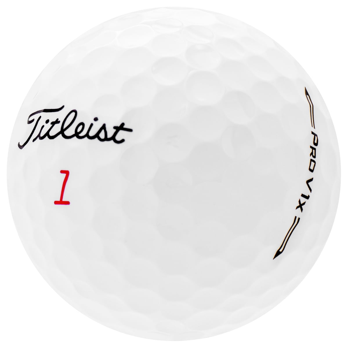 Pre-Owned Titleist Pro V1x 2023 Premium Refinished Golf Balls, Mint / AAAAA Condition, 48 Count, by Reload