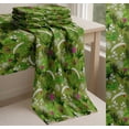 thumbnail image 6 of Soimoi Cotton Voile Fabric Orchid,Palm & Monstera Tropical Print Sewing Fabric Yard 56 Inch Wide, 6 of 7