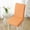 Orange, variant on Round Stool Covers, Bar Stool Slipcovers with Elastic Bands, Sturdy Seat Cover for Kitchen & Dining Chairs, Slip-Resistant Protective Covers for Barstools, Chair Pads